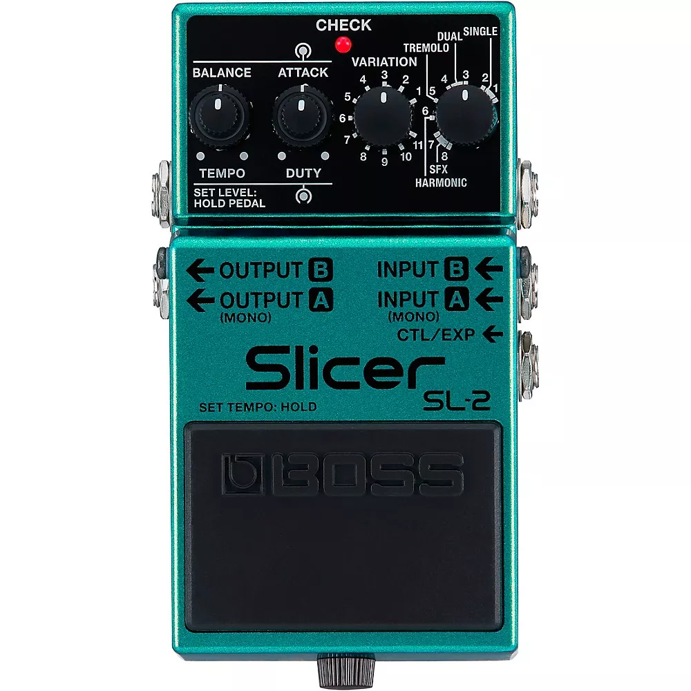 BOSS SL-2 Slicer Guitar Effects Pedal - Mint Green