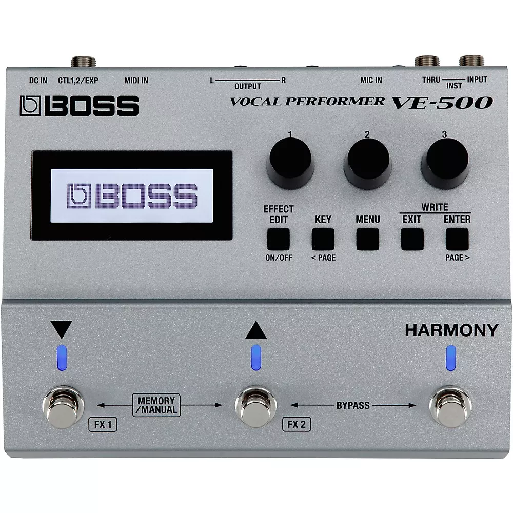BOSS VE-500 Vocal Performer Effects Stompbox