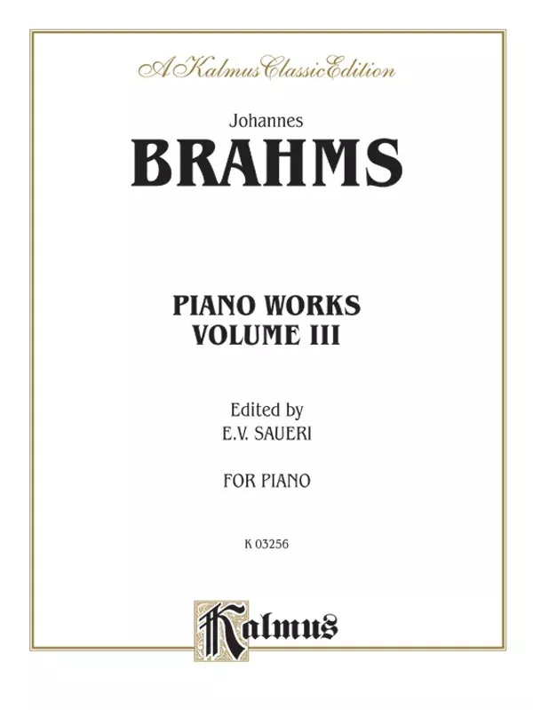 Brahms: Piano Works, Volume III (2 Concertos, Paganini Variations & Waltzes)