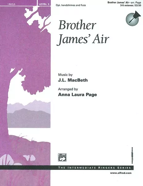 Brother James' Air: Handbells 3-5 Octaves Sheet