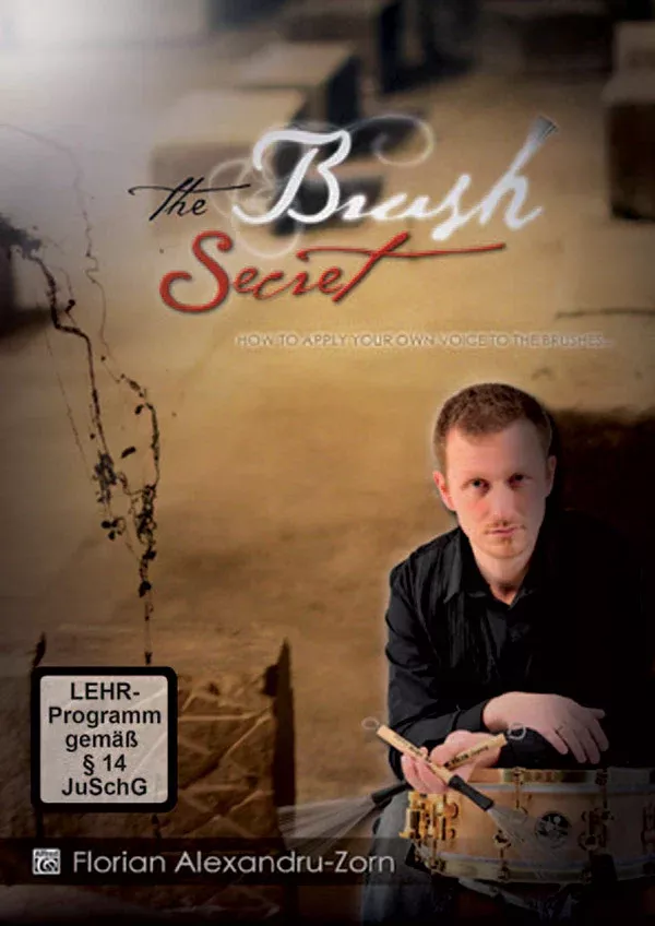 The Brush Secret DVD (PAL-Version): Drum set DVD