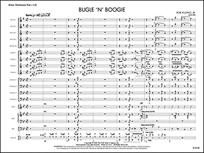 Bugle 'n' Boogie: Score
