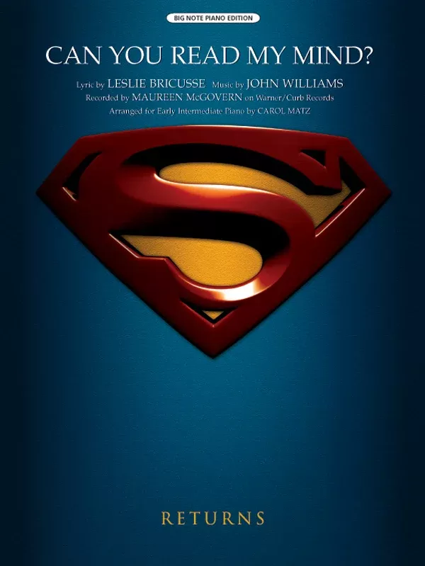 Can You Read My Mind? (Love Theme from Superman): Piano Sheet