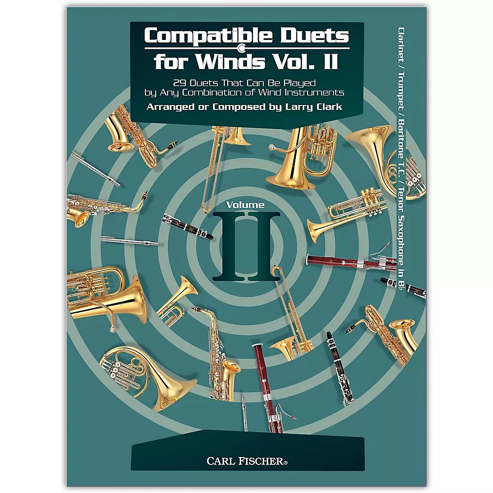 Carl Fischer Compatible Duets for Winds Volume II - Clarinet, Trumpet