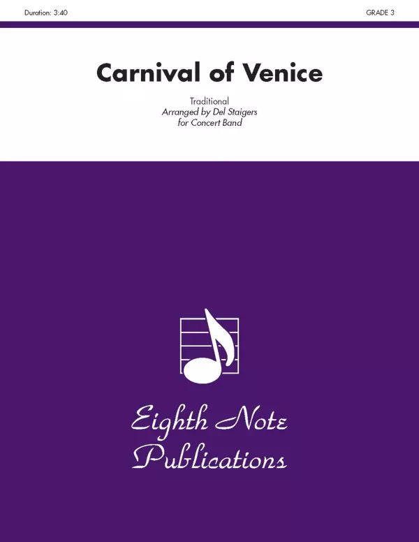 Carnival of Venice: Concert Band Conductor Score