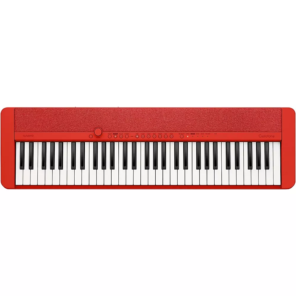 Casio Casiotone CT-S1 61-Key Portable Keyboard - Red