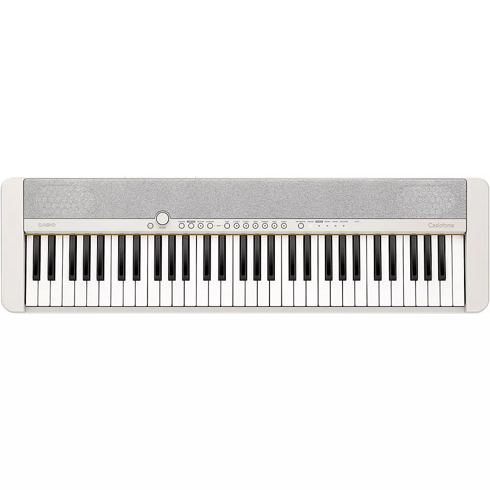 Casio Casiotone CT-S1 61-Key Portable Keyboard - White