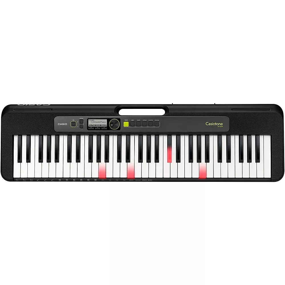 Casio Casiotone LK-S250 Lighted 61-Key Digital Keyboard Black