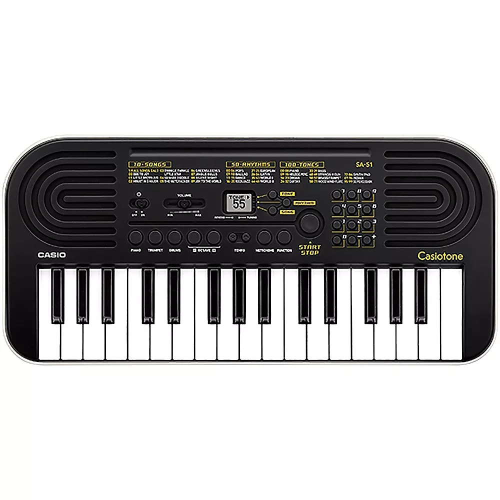 Casio SA-51 32-Key Mini Portable Keyboard - Black
