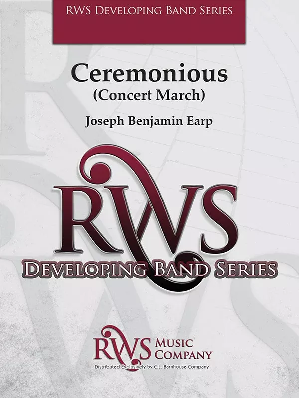 Ceremonious: Concert Band Oversized Conductor Score