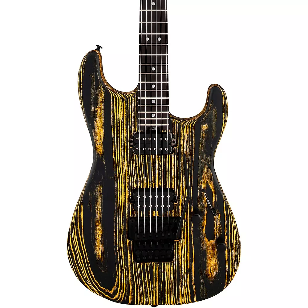Charvel Pro-Mod San Dimas Style 1 HH FR E Electric Guitar Old Yella