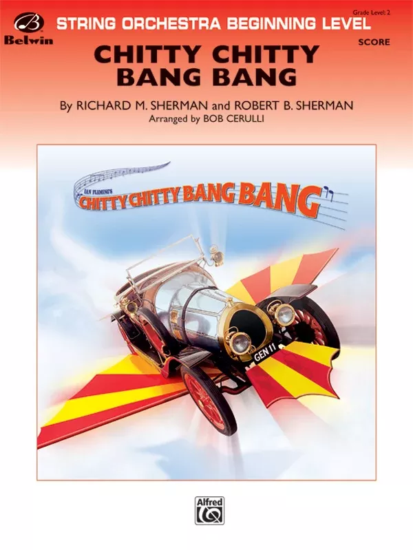 Chitty Chitty Bang Bang: String Orchestra Conductor Score & Parts