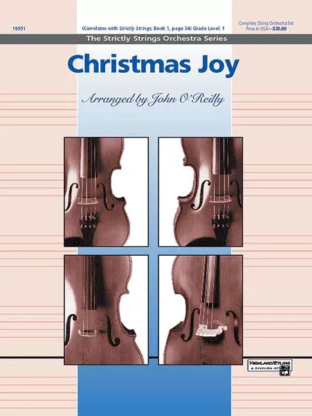 Christmas Joy: String Orchestra Conductor Score & Parts
