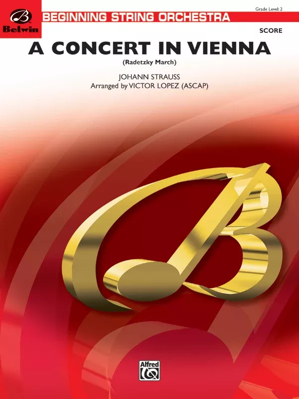 A Concert in Vienna: String Orchestra Conductor Score