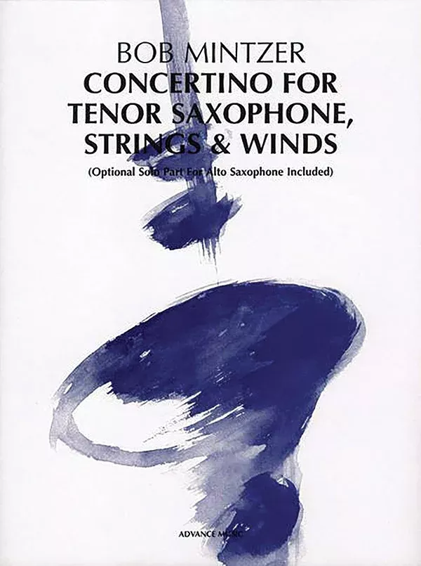 Concertino for Tenor Saxophone, Strings & Winds: Conductor Score & Parts