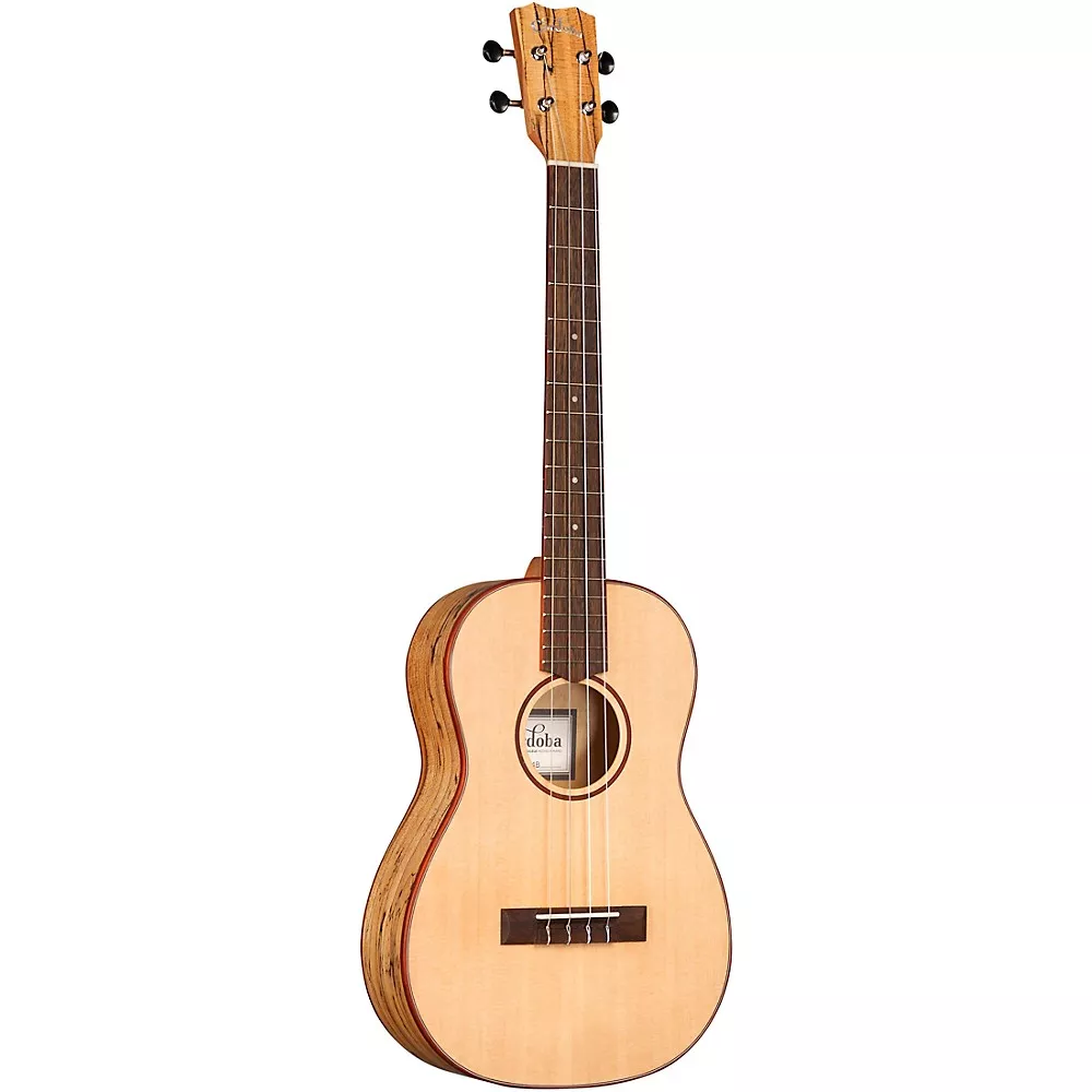 Cordoba 24B Spruce Spalted Maple Baritone Ukulele Natural