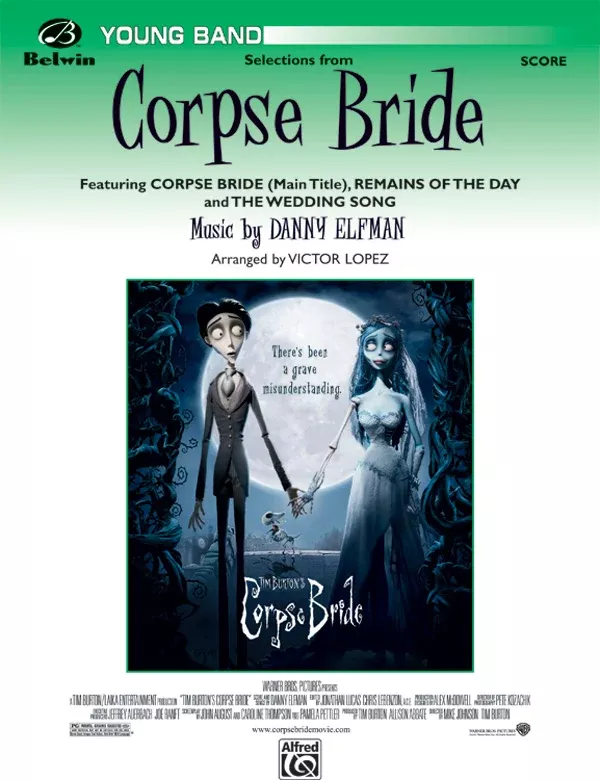 Corpse Bride, Selections from: Piano Accompaniment