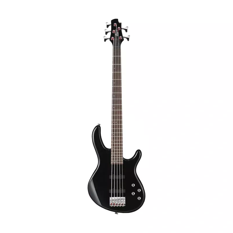 Cort Action 5-String Bass Plus V Guitar, Black