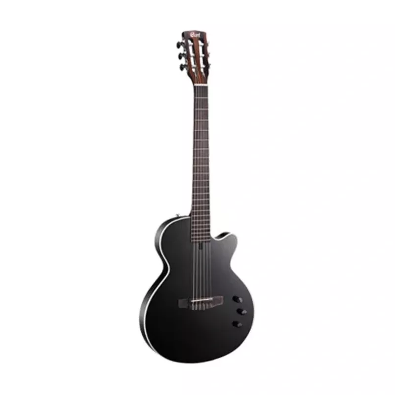 Cort Sunset Nylectric Classical Guitar, Black