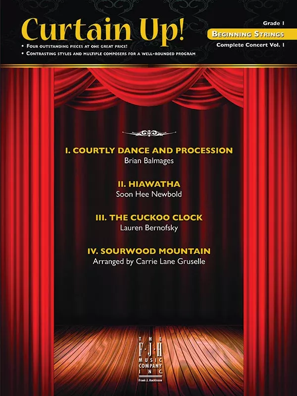 Curtain Up!: String Orchestra Conductor Score & Parts