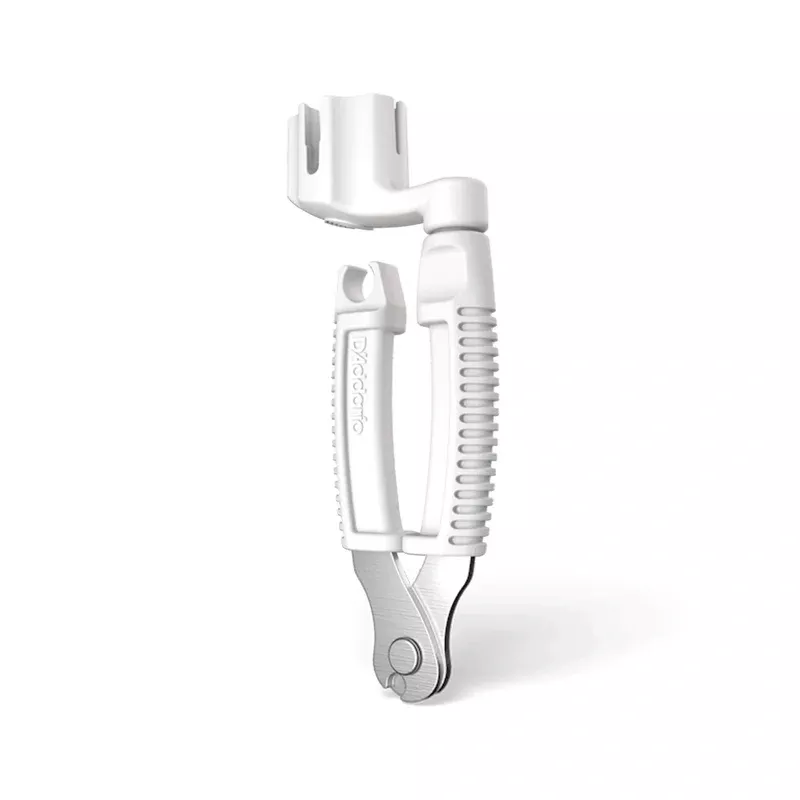 D’Addario DP0002 Guitar Pro-Winder String Winder and Cutter, White