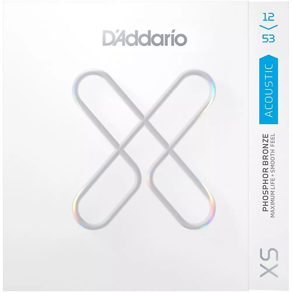 D'Addario XS Acoustic Phosphor Bronze Strings - Light (12-53)