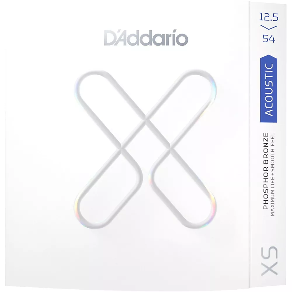 D'Addario XS Acoustic Phosphor Bronze Strings - Light Plus (12.5 - 54)