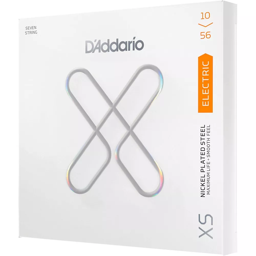 D'Addario XS Nickel 7-String Electric Guitar Strings 10 - 56