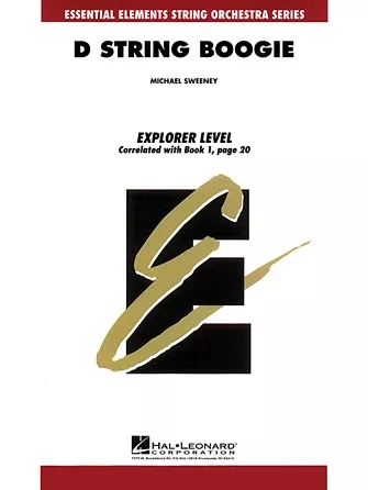 D String Boogie: String Orchestra Conductor Score & Parts
