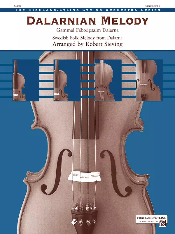 Dalarnian Melody: String Orchestra Conductor Score & Parts