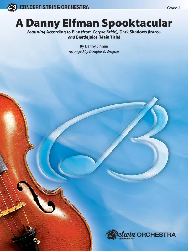 A Danny Elfman Spooktacular: String Orchestra Conductor Score & Parts