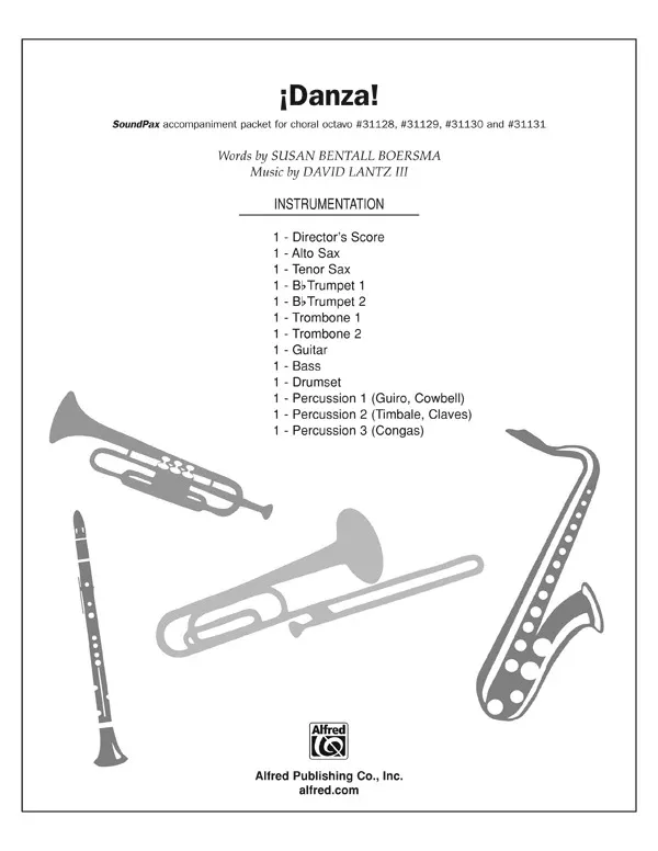 ¡Danza!: Drums: Choral SoundPax