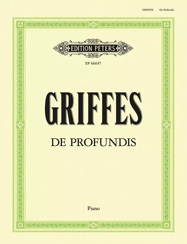 De Profundis: Piano Solo