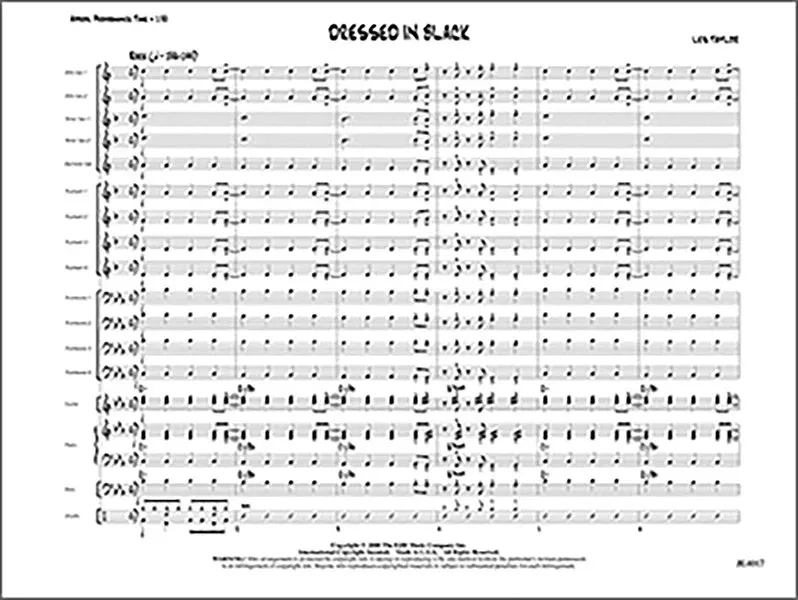 Dressed in Black: Trombone 2