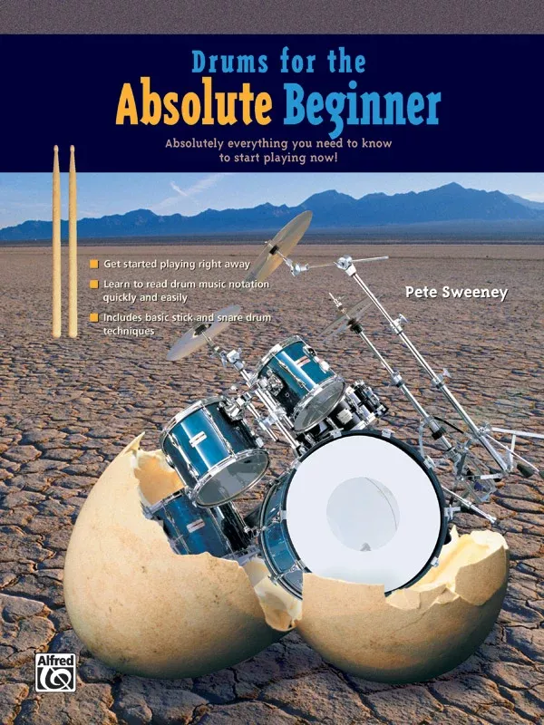 Drums for the Absolute Beginner: Drumset Book