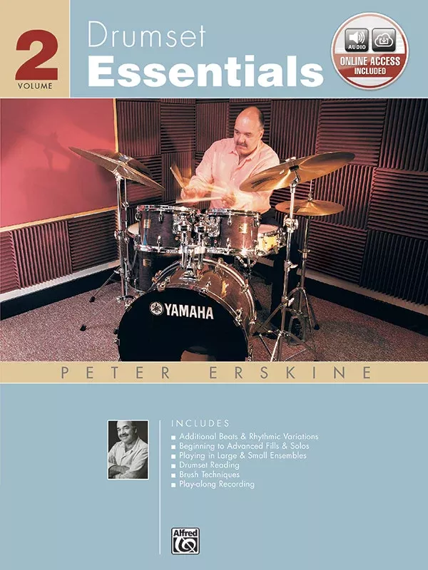 Drumset Essentials, Volume 2: Drumset Book & Online Audio