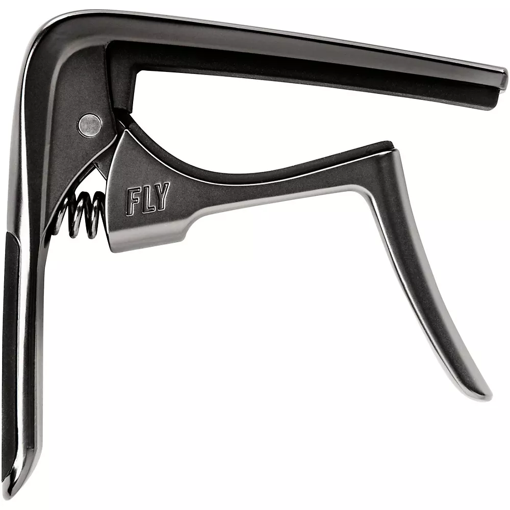 Dunlop Trigger Fly Curved Capo Gun Metal