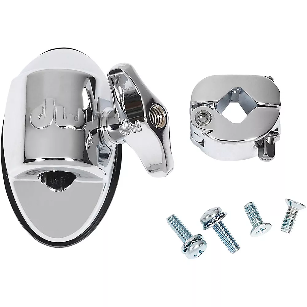 DW 1/2" Tom Mounting Bracket for New 2012 Style Chrome