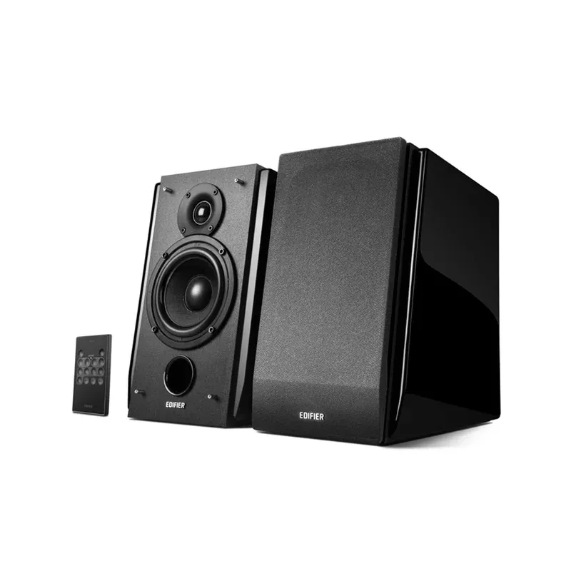 Edifier R1850DB Bookshelf Bluetooth Speaker, Black (Pair)