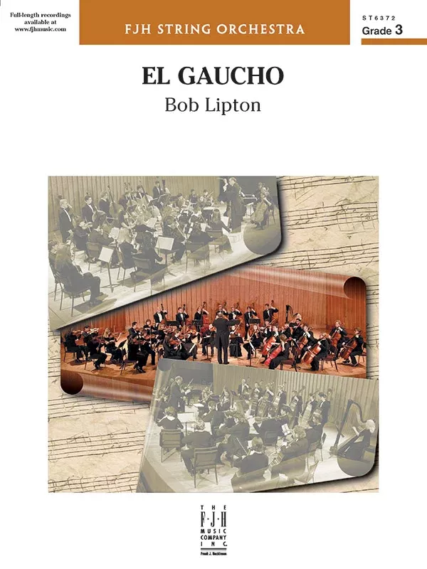 El Gaucho: String Orchestra Conductor Score & Parts
