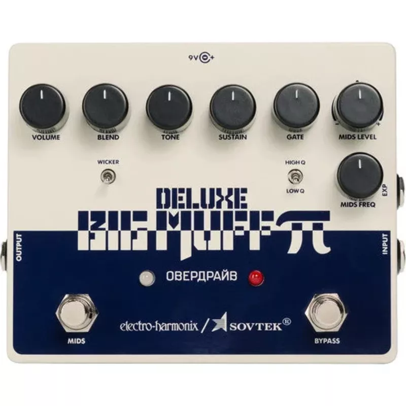 Electro-Harmonix SOVTEK DELUXE BIG MUFF Pi Distortion/Sustain Pedal
