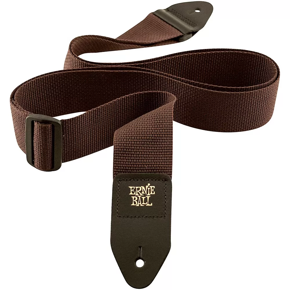 Ernie Ball 2" Poly Pro Strap - Brown