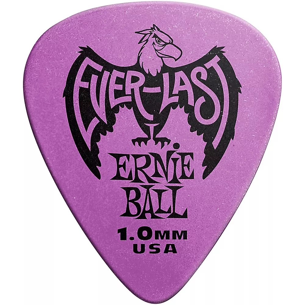 Ernie Ball Everlast Delrin Picks 12 Pack 1.0 mm 12 Pack