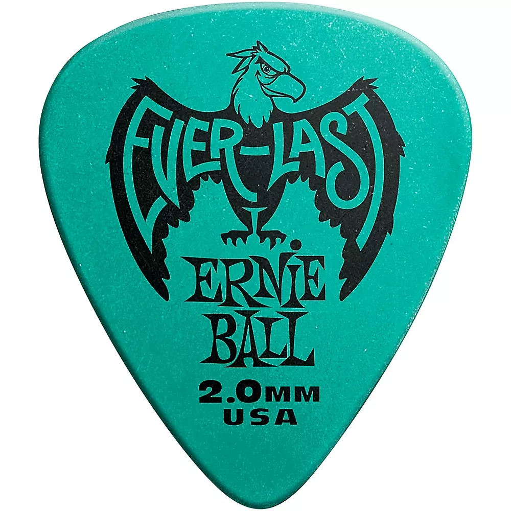 Ernie Ball Everlast Delrin Picks 12 Pack 2.0 mm 12 Pack