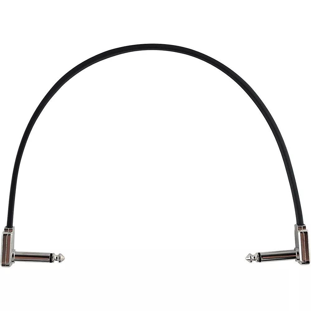 Ernie Ball Flat Patch Ribbon Cables - 1 ft. Black