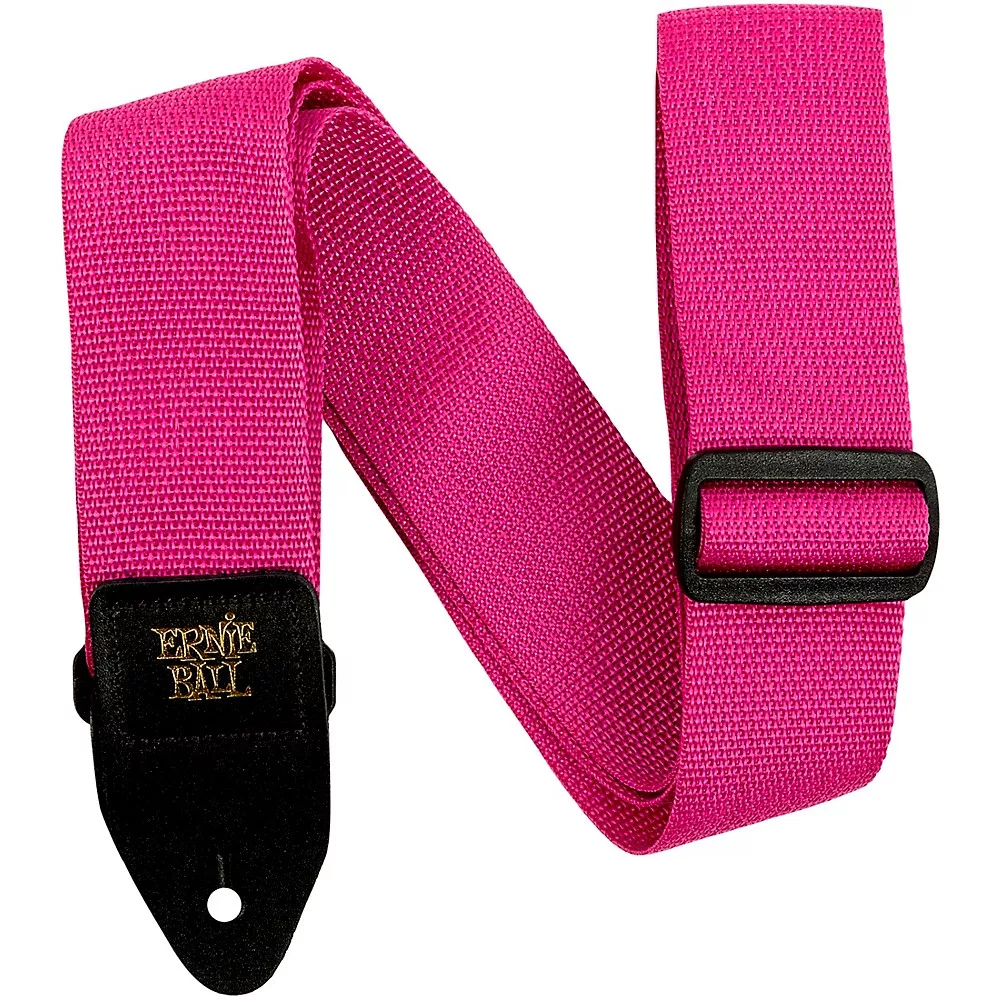 Ernie Ball Polypro Guitar Strap Raspberry