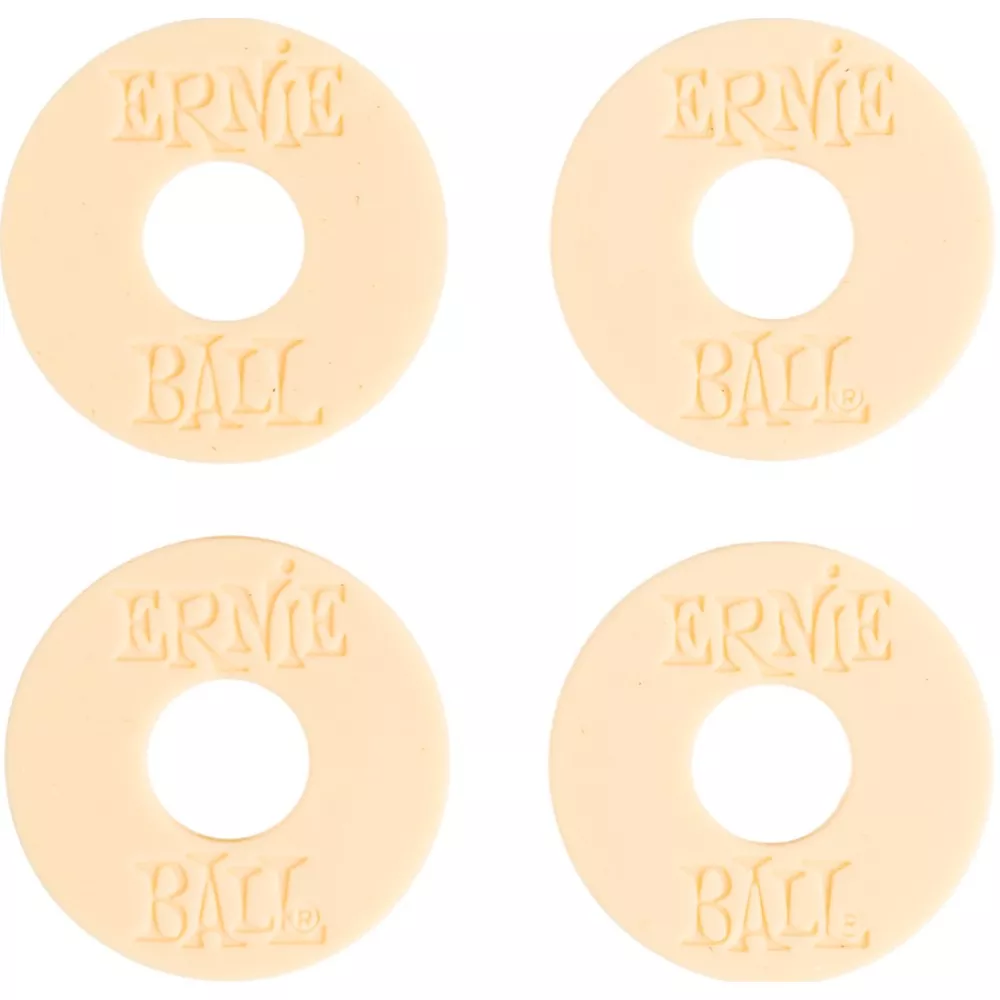 Ernie Ball Rubber Strap Block Cream