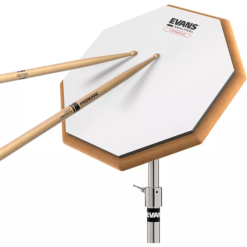 EVANS RealFeel Attacktile Practice Pad Set 10 in.