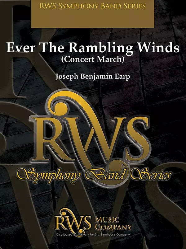Ever the Rambling Winds: Concert Band Oversized Conductor Score