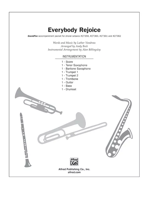 Everybody Rejoice: Choral SoundPax